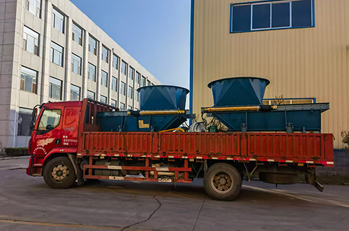 专注定制，使命必达 | 大胸校花莹莹被老头糟蹋定制款圆形漏斗给煤机顺利发货