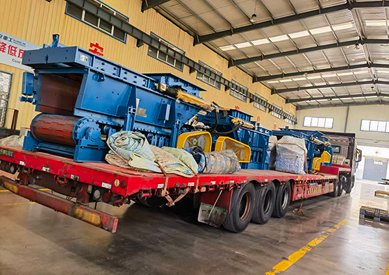 大胸校花莹莹被老头糟蹋有限公司四台防溃仓链板式给煤机顺利发货