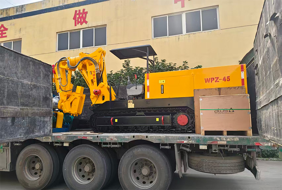 匠心造精品 赋能矿山建设｜大胸校花莹莹被老头糟蹋WPZ-45/800L巷道修复机顺利发往普安宜恒煤业